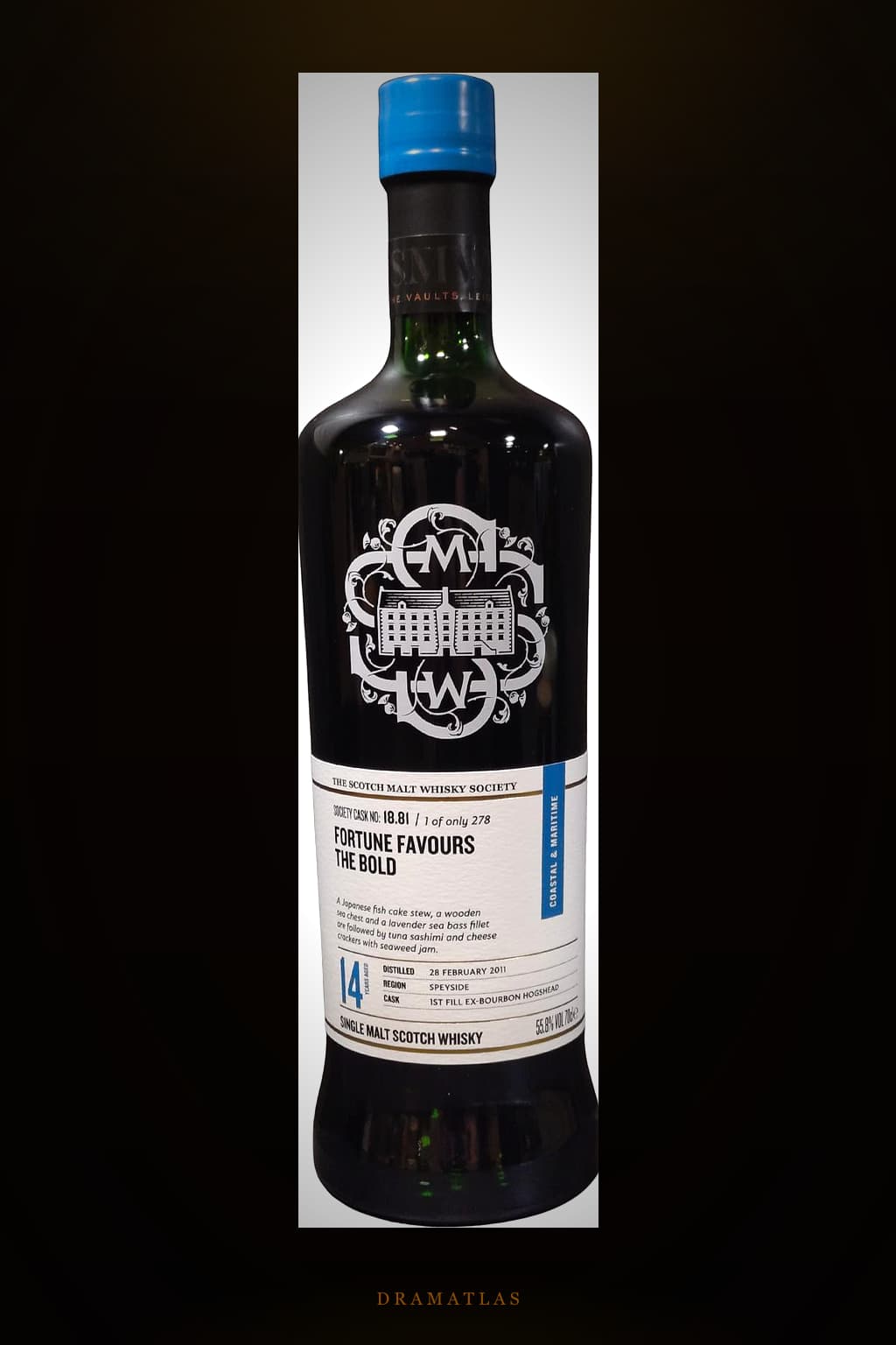 Inchgower 2011 SMWS 18.81 Fortune favours the bold