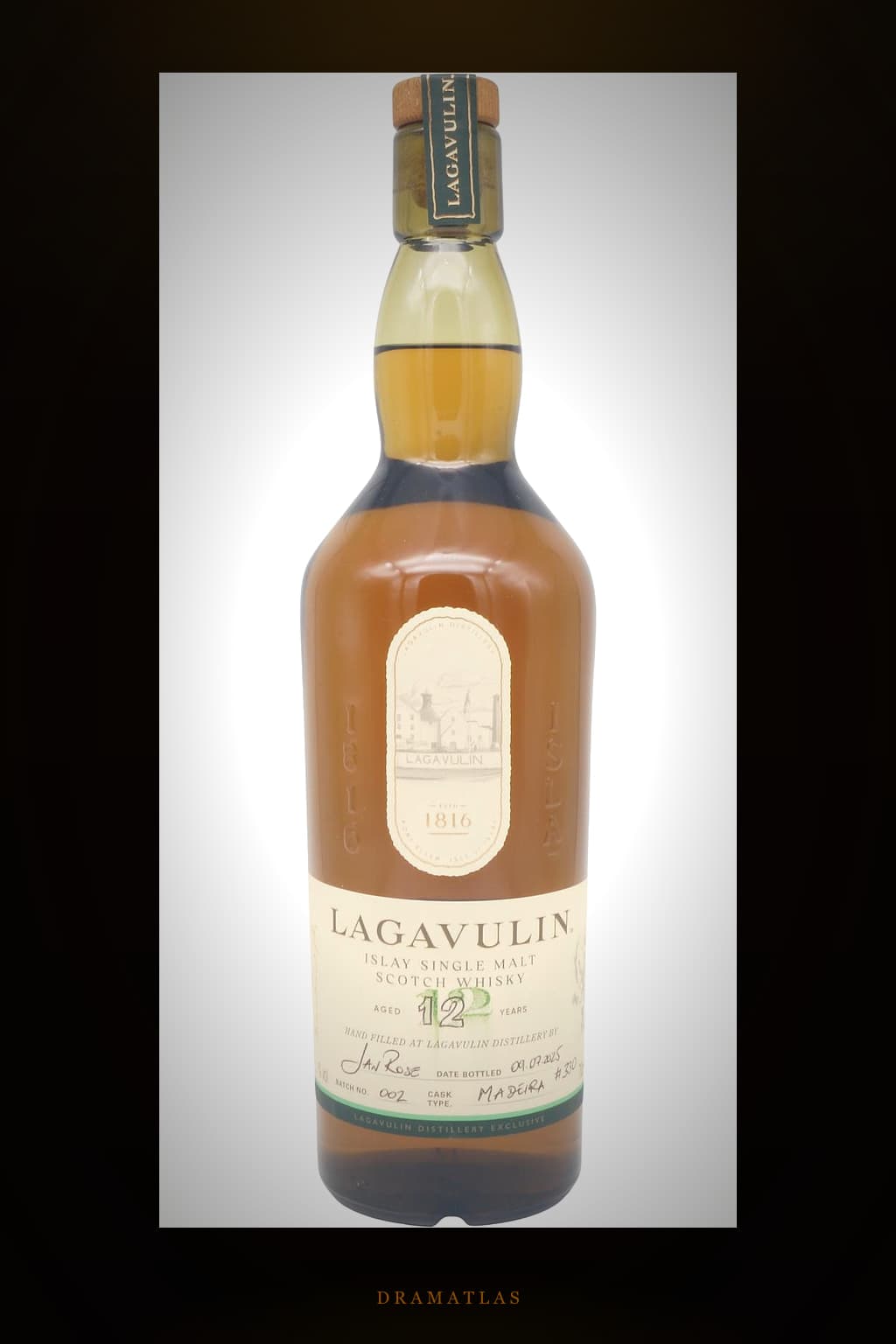 Lagavulin 12-year-old Handfilled - Distillery only