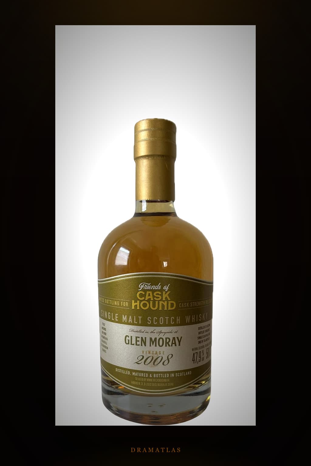 Glen Moray 2008 TCaH Friends of Caskhound