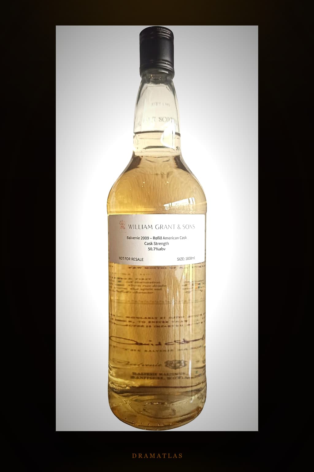 Balvenie 2009 vintage, 64.6%