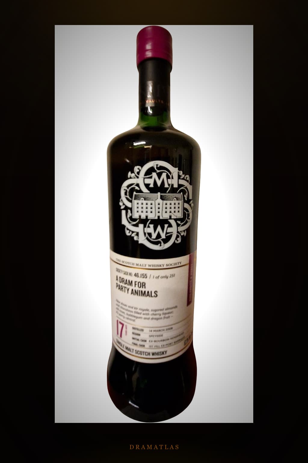 Glenlossie 2008 SMWS 46.155 A dram for party animals