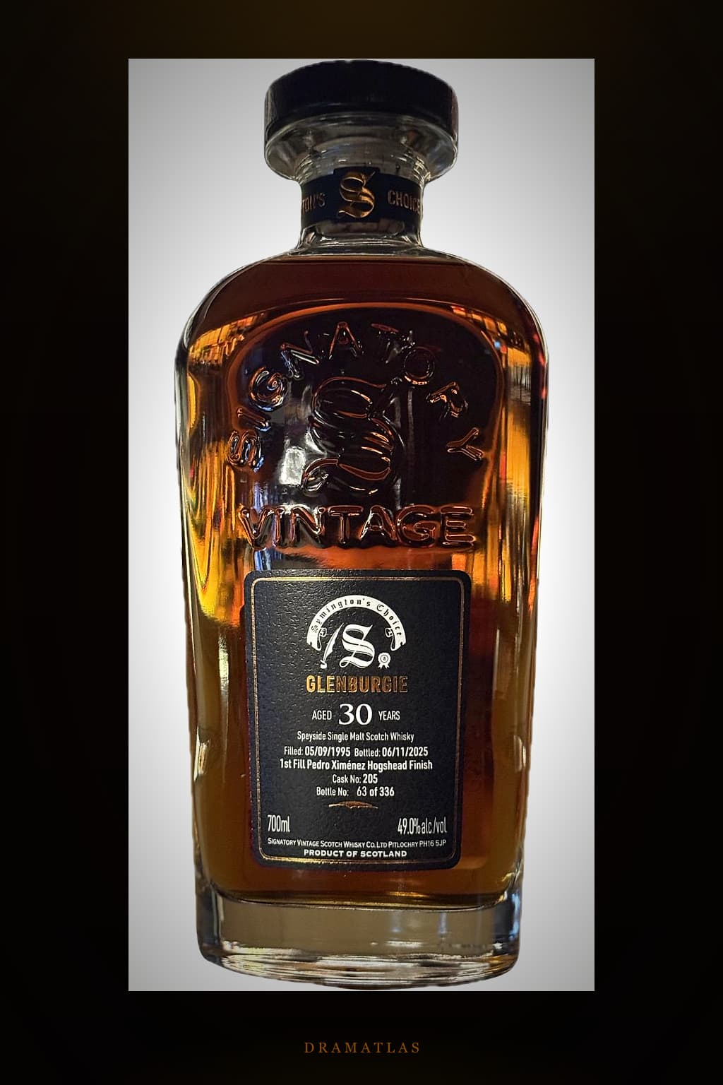 Glenburgie 1995 SV Symington's Choice