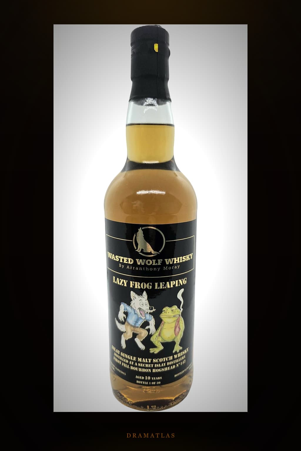 Secret Islay Distillery 2015 AtMy Wasted Wolf Whisky