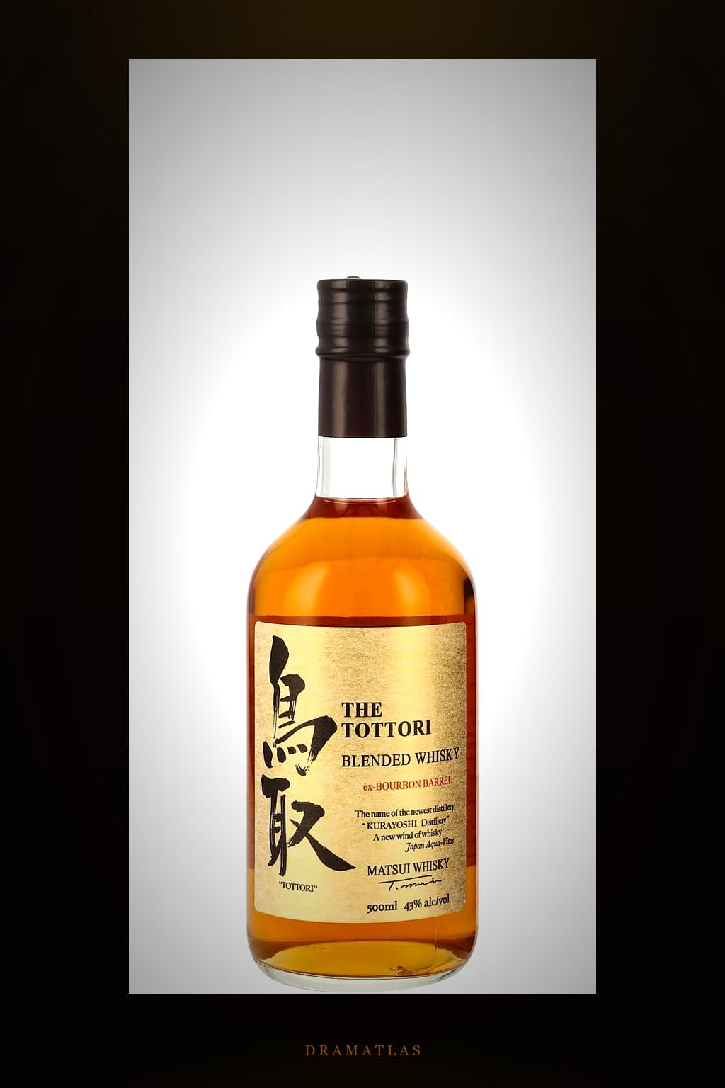 The Tottori Blended Japanese Whisky Bourbon Barrel