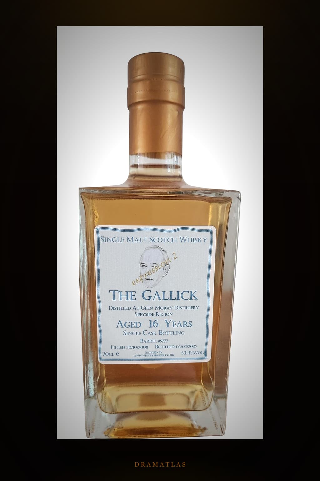 Glen Moray 2008 WhB The Gallick