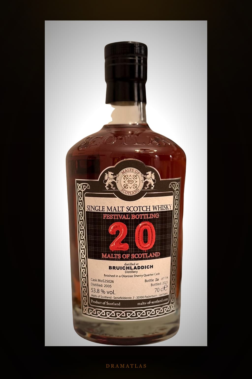 Bruichladdich 2005 MoS Festival Bottling 2025