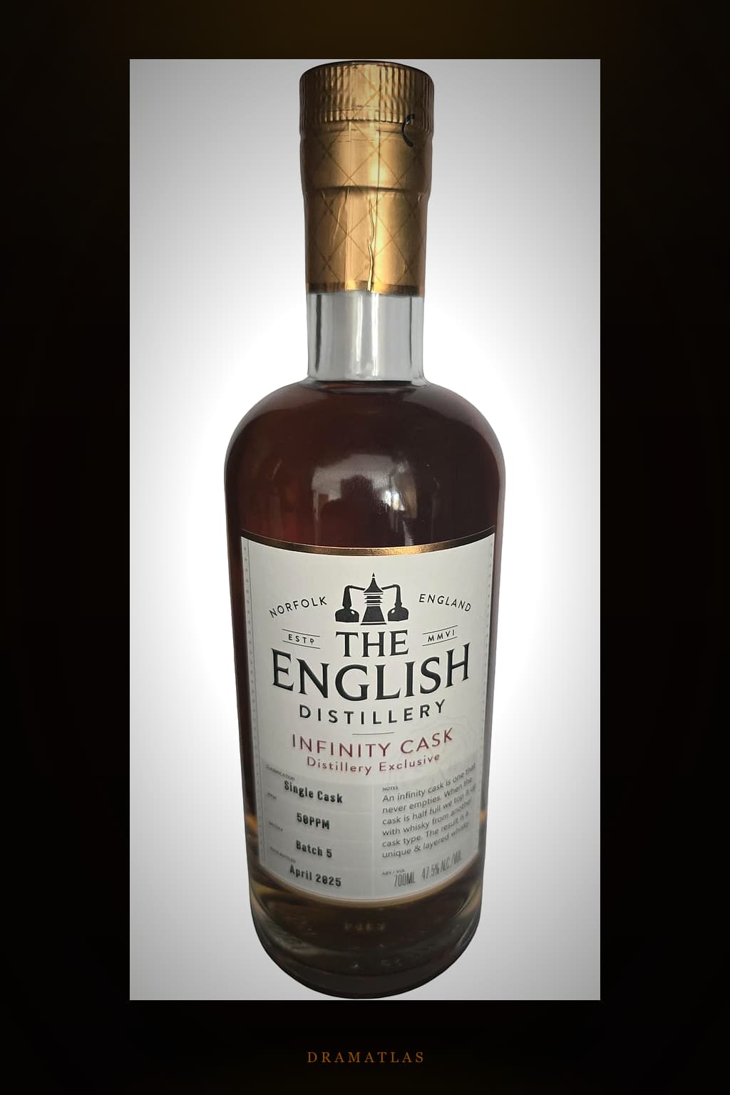 The English Whisky Infinity Cask - Distillery Exclusive 2024 Batch 3