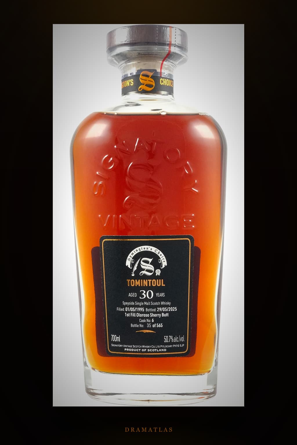 Tomintoul 1995 SV Cask Strength Collection - Symington’s Choice