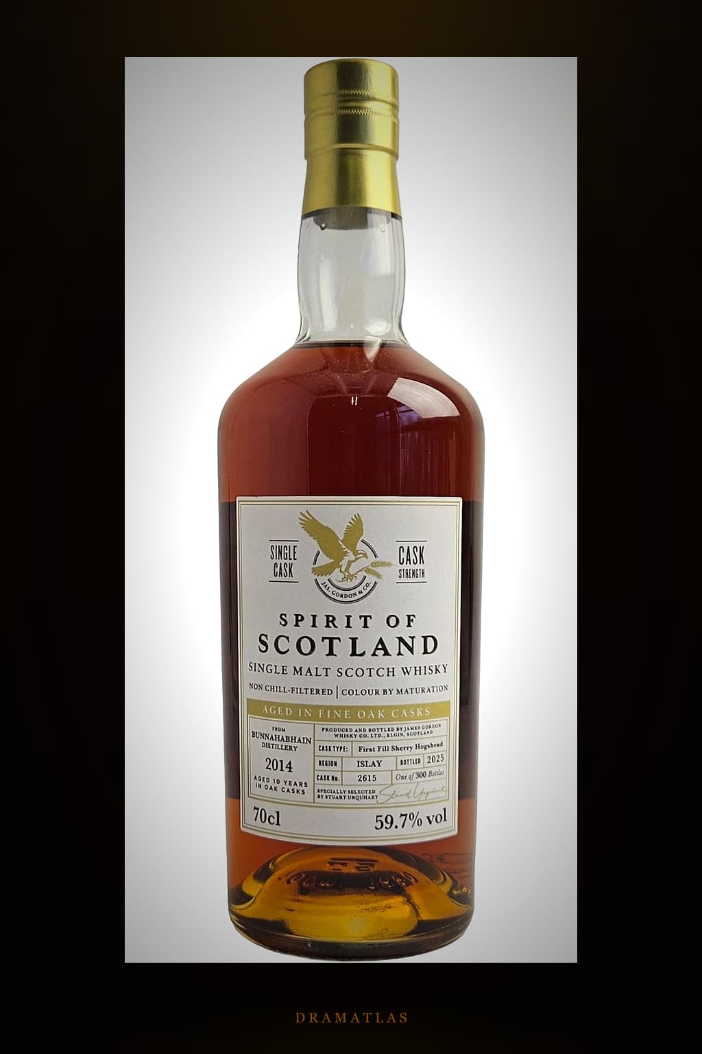 Bunnahabhain 2014 GM Spirit of Scotland