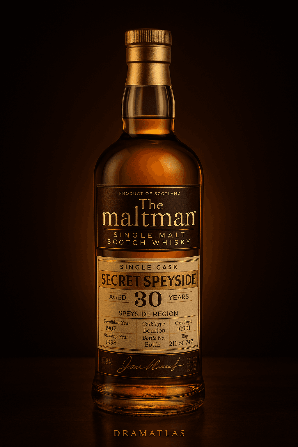 The Maltman Secret Speyside 30 Years